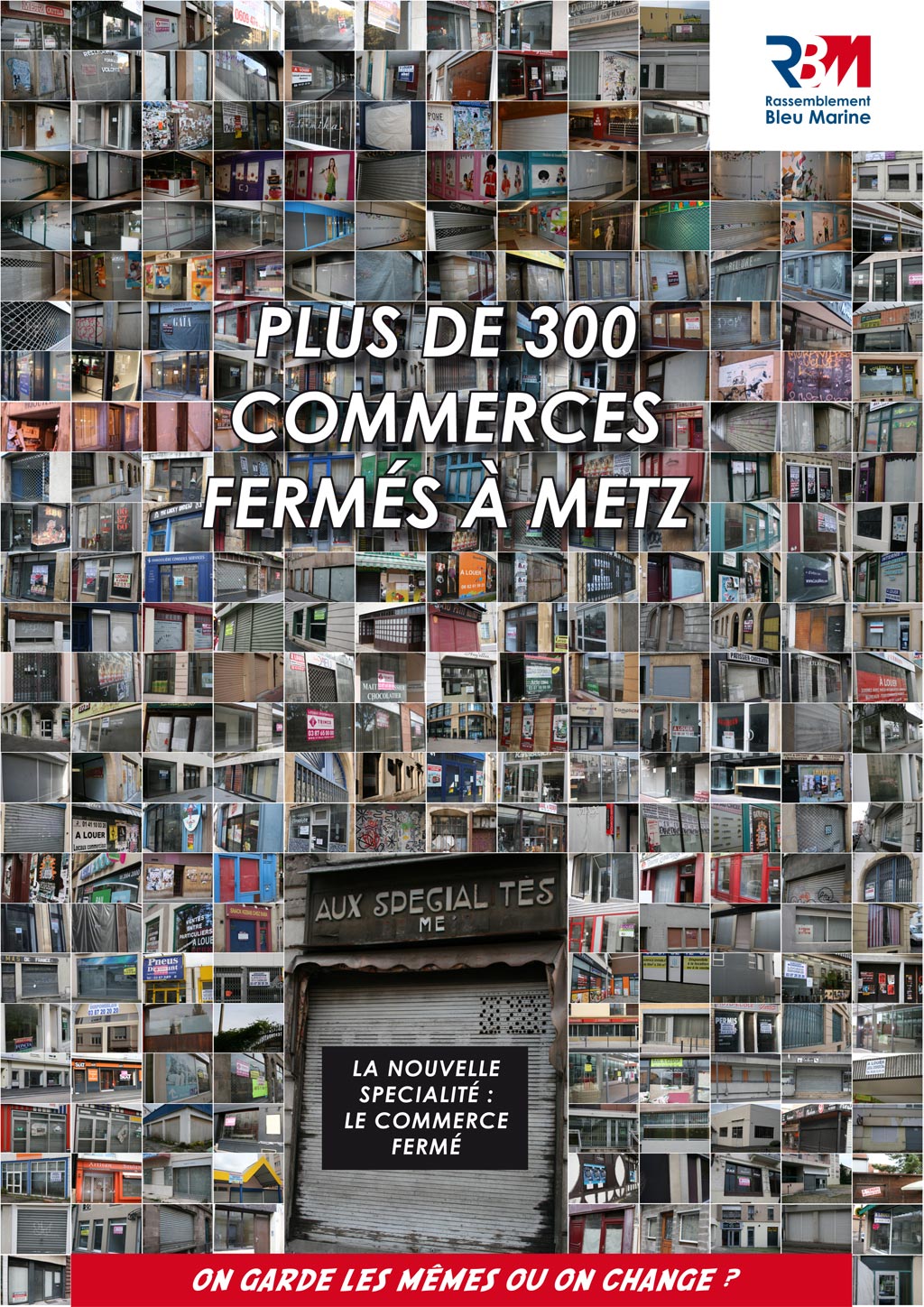 Metz, plus de 300 commerces fermés