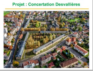 Projet Desvallières. vue globale