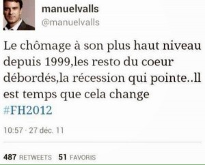 Quand Manuel Valls donnait des leçons à la droite... Oui, "il est temps que cela change" ! 