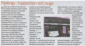 L'augmentation des tarifs des parkings à Metz 